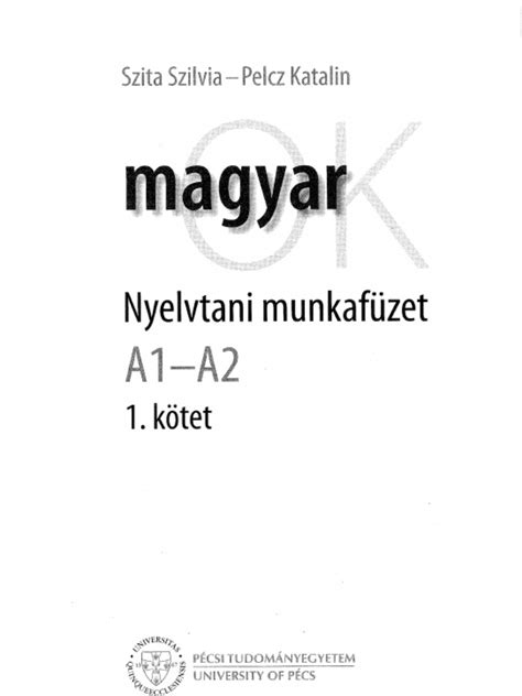 magyarok a2  pdf